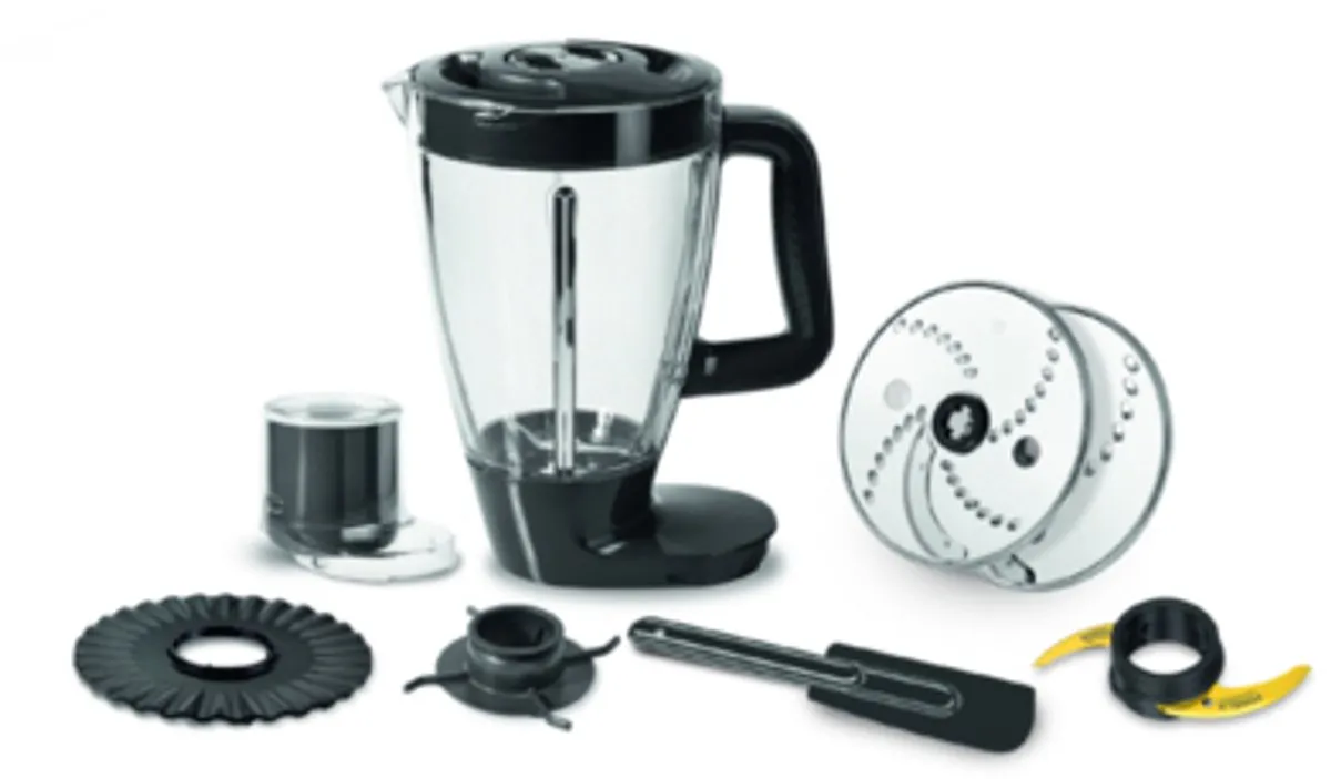 Moulinex DoubleForce FP821811 Foodprocessor 1000W - Zwart