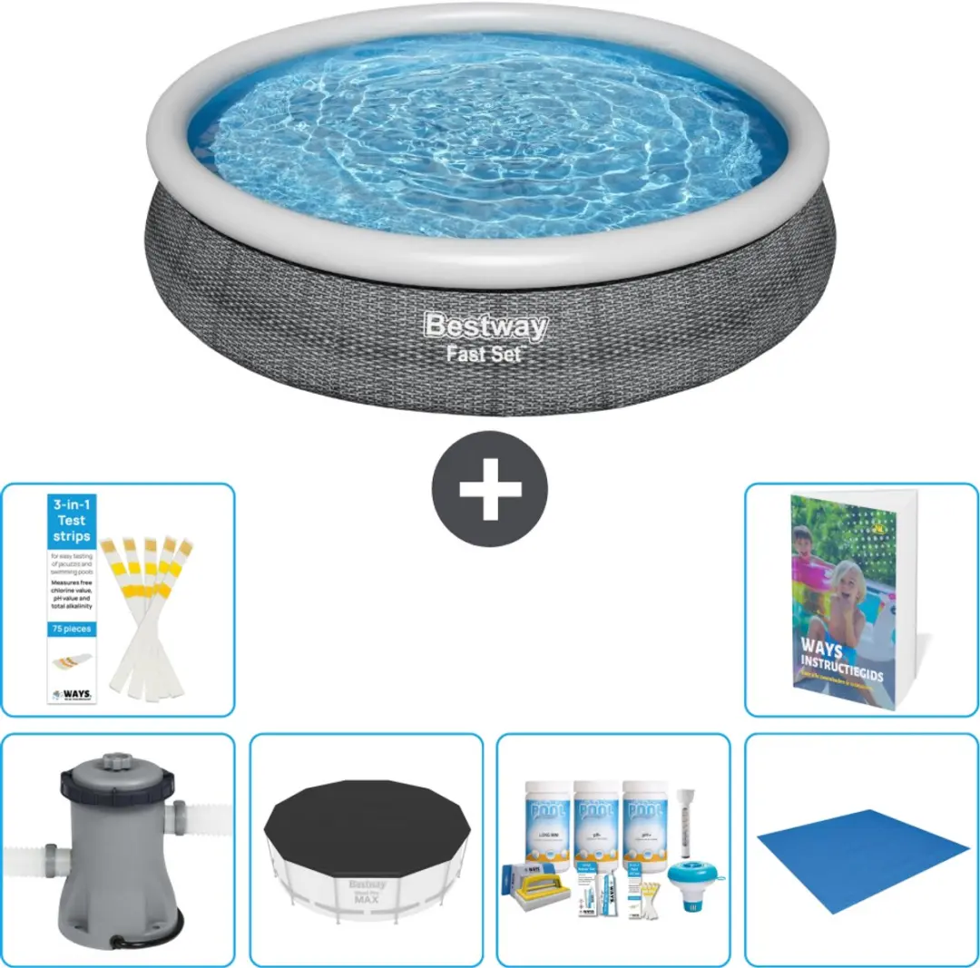 Bestway Fast Set Zwembad 366cm