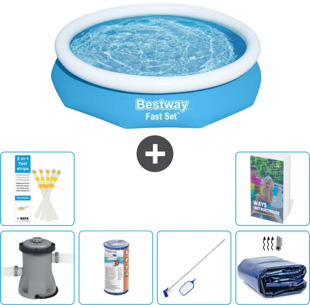 Bestway Fast Set Zwembad 305x66cm