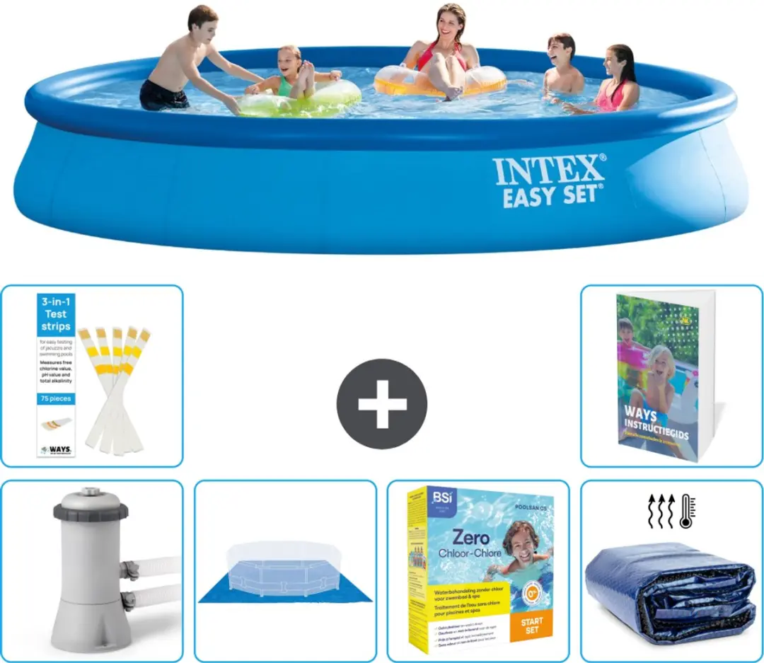 Intex Easy Set Zwembad 457cm x 84cm