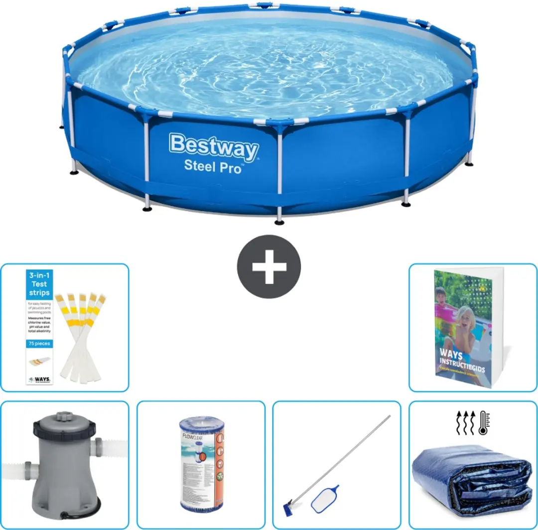 Bestway Steel Pro Zwembad 366x76cm