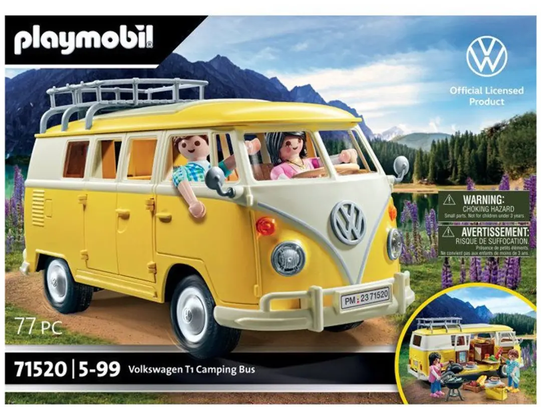 Playmobil 71520 Volkswagen T1 Combi Classic - 77-delig - Geel