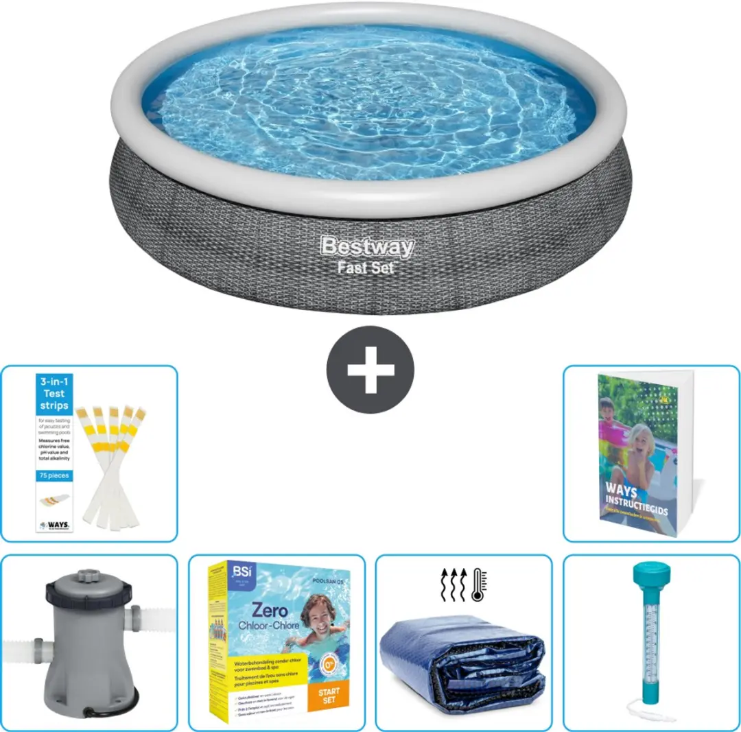 Bestway Fast Set Zwembad 366cm