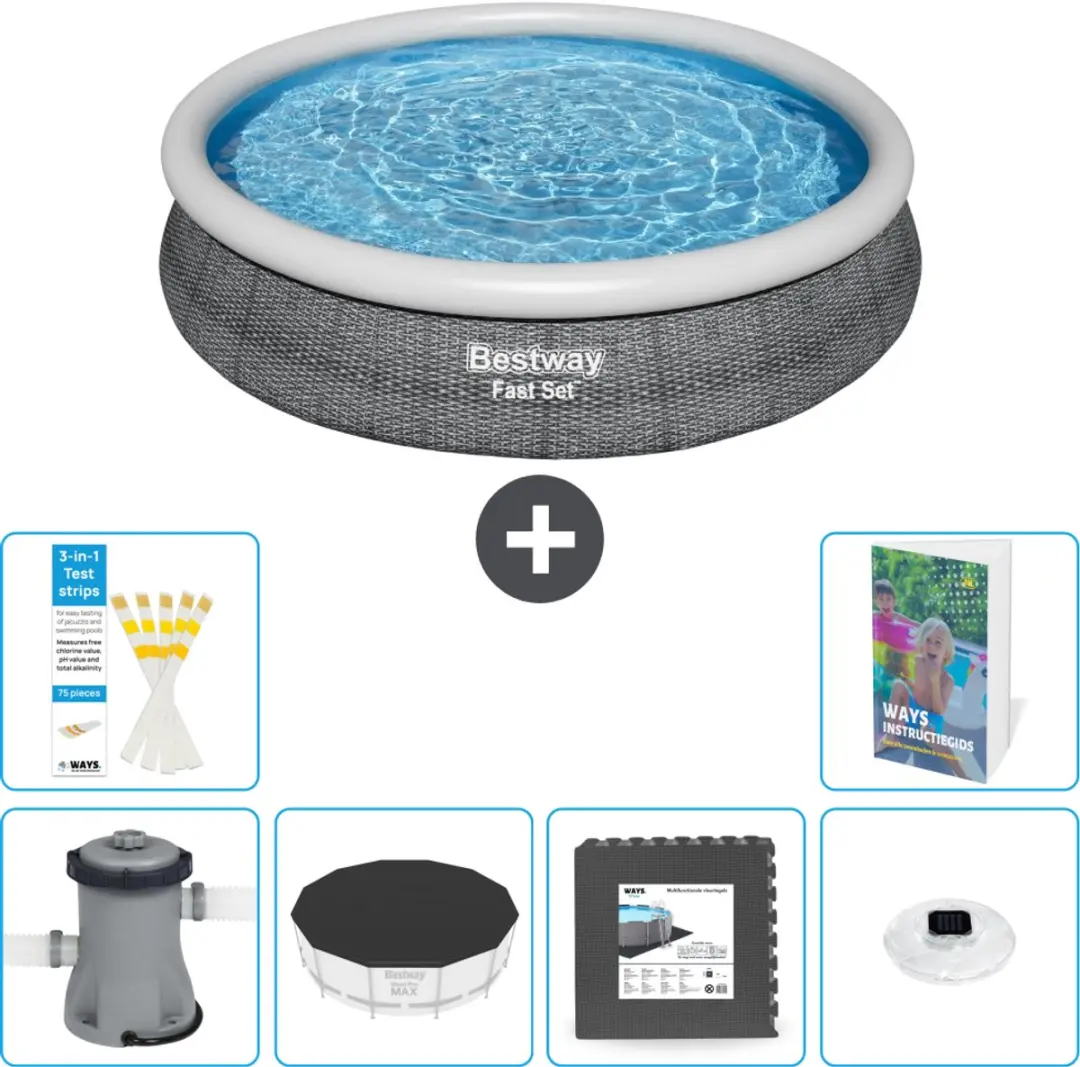 Bestway Fast Set Zwembad 366cm