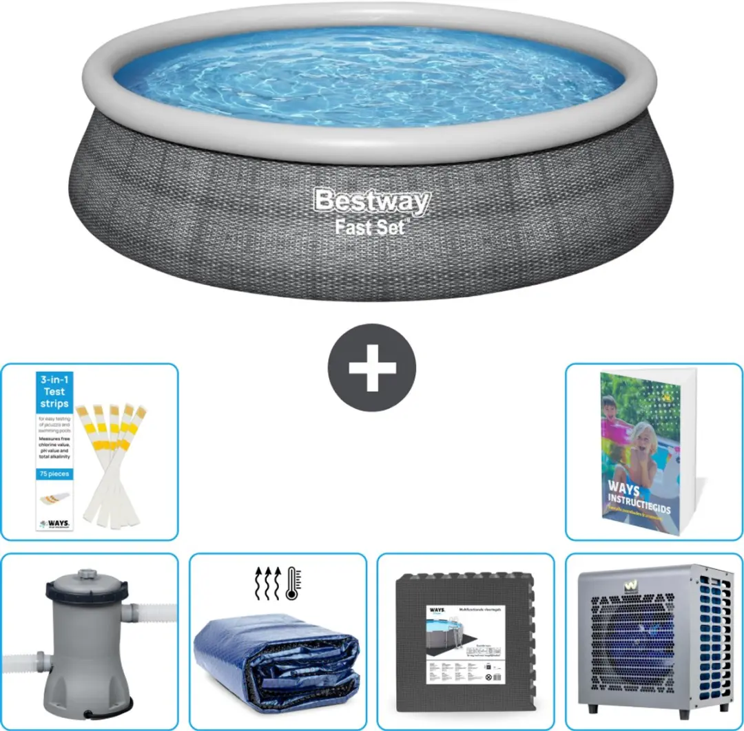 Bestway Fast Set Zwembad 457cm