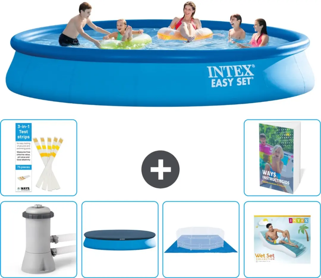 Intex Easy Set Zwembad 457cm x 84cm