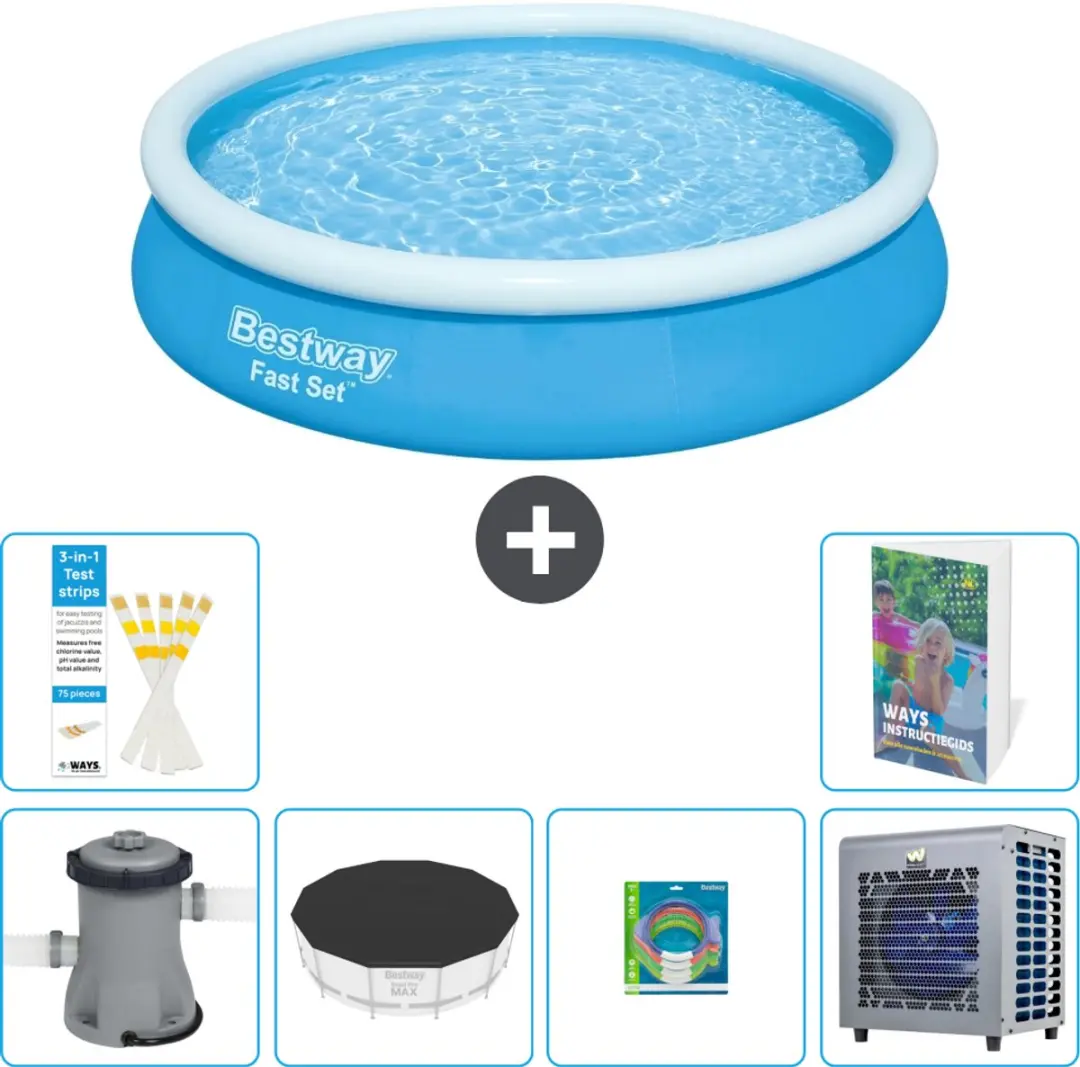 Bestway Fast Set Rond Zwembad 366x76cm