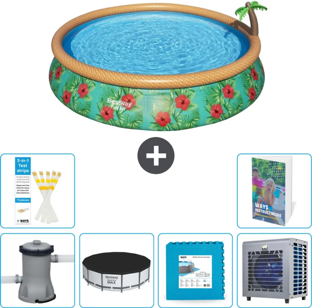 Bestway Paradijsprint Zwembad 457cm