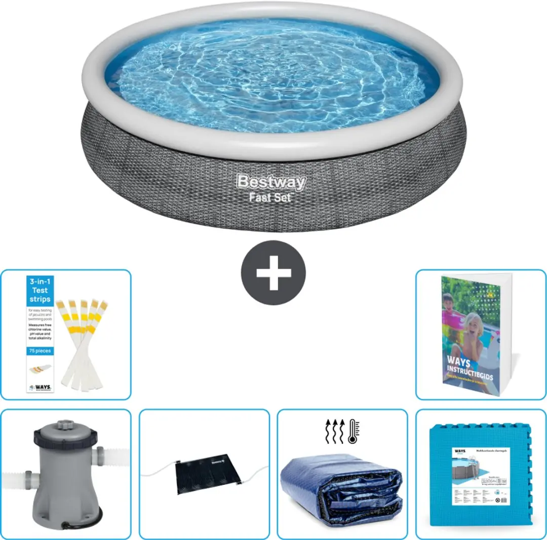 Bestway Fast Set Zwembad 366cm