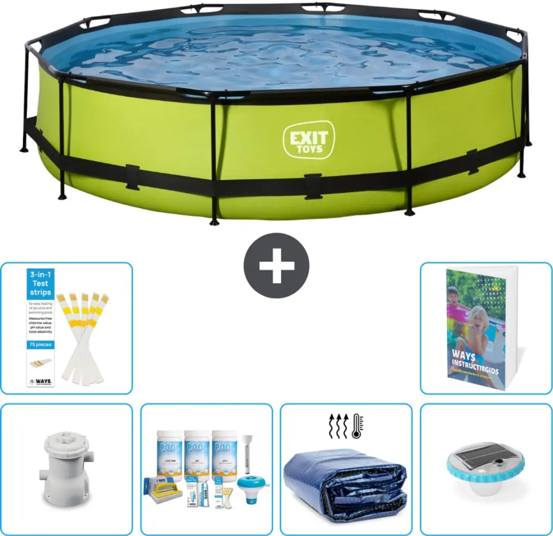 EXIT Toys Rond Zwembad 360x76cm