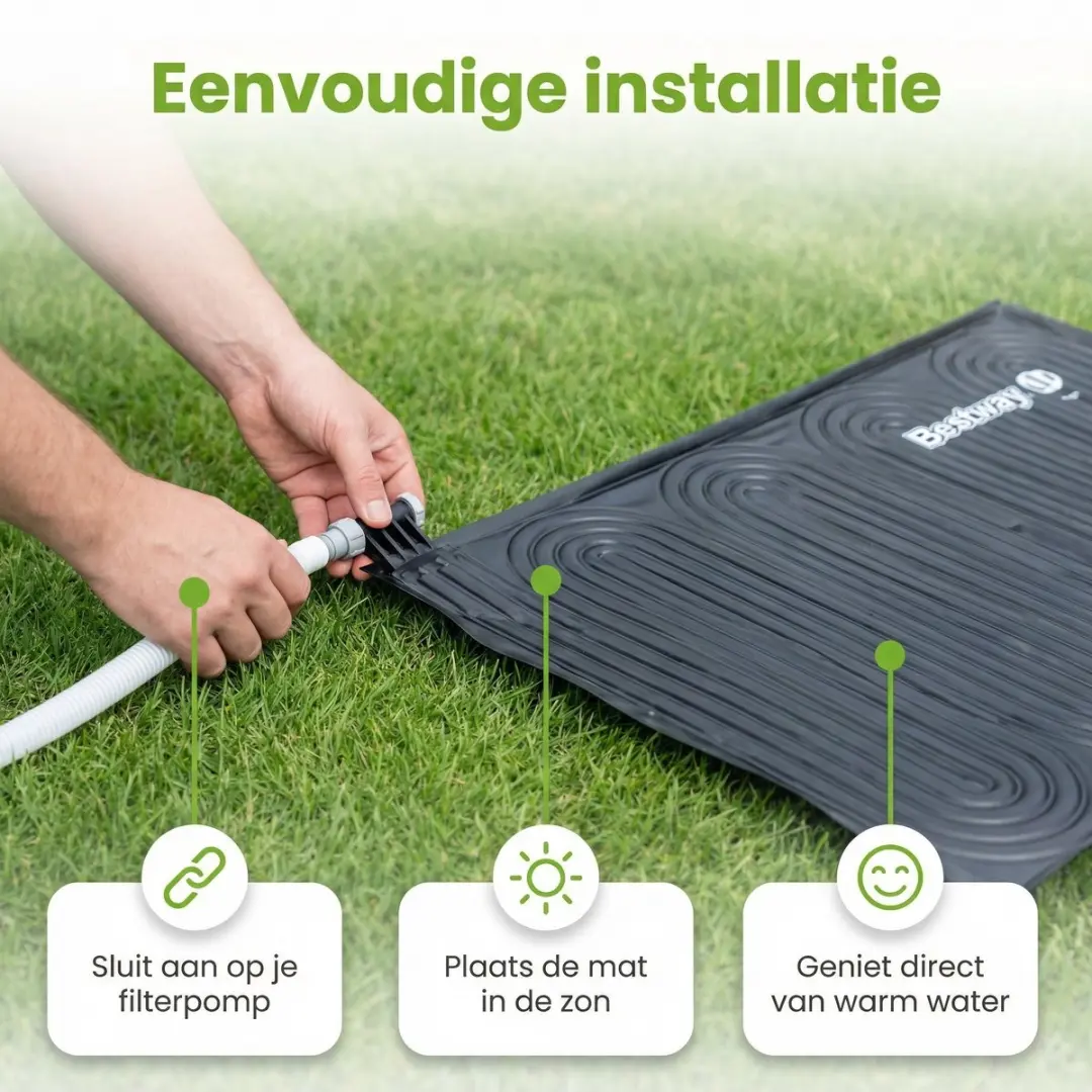 Bestway Fast Set Zwembad 457cm - 7-delig - Grijs