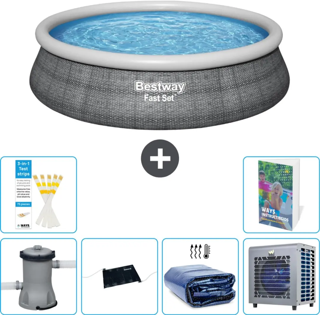 Bestway Fast Set Zwembad 457cm