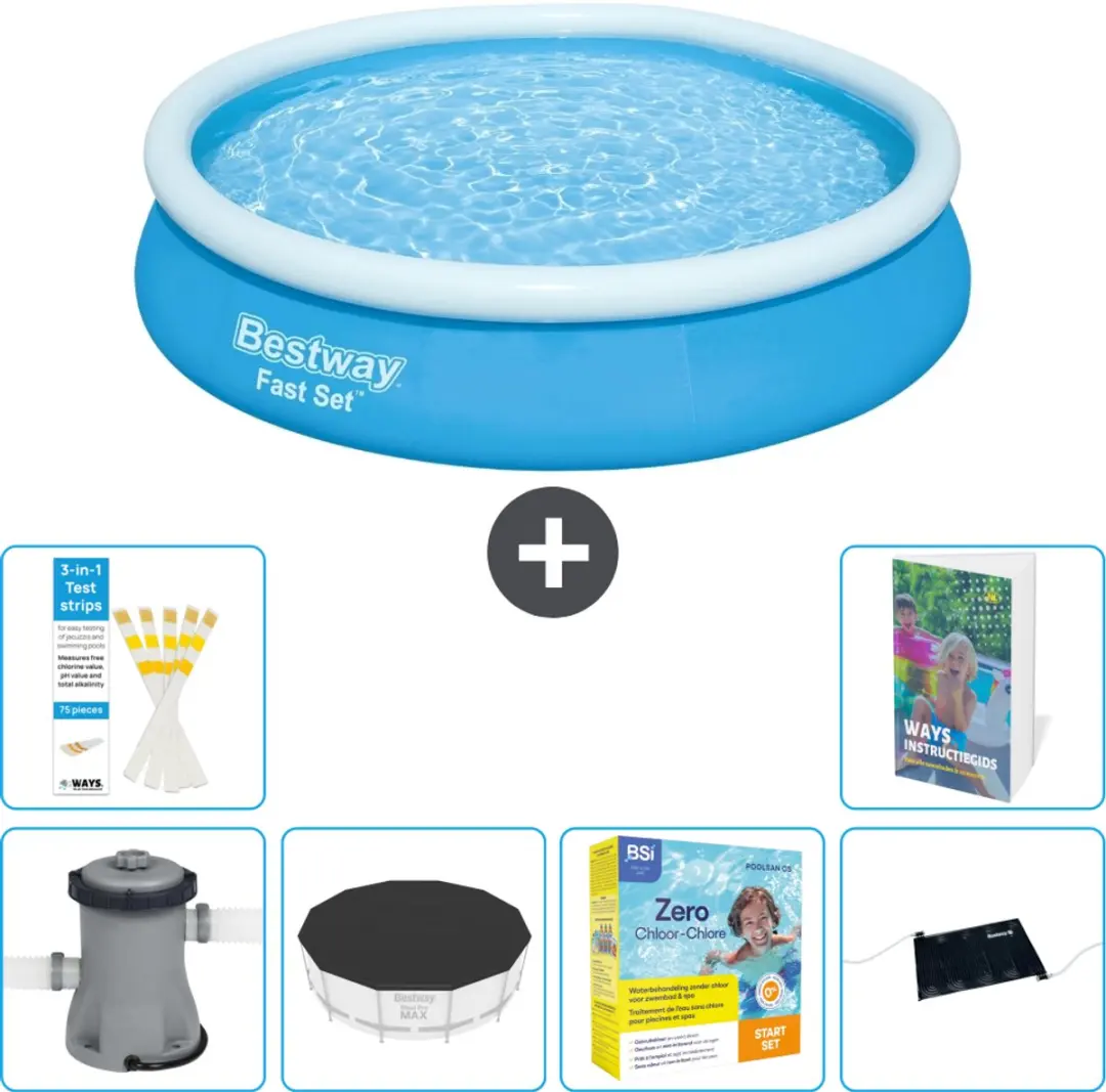 Bestway Fast Set Rond Zwembad 366x76cm