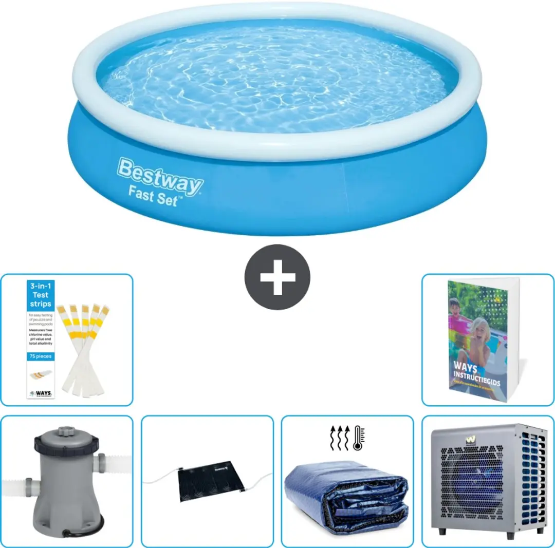 Bestway Fast Set Zwembad 366x76cm
