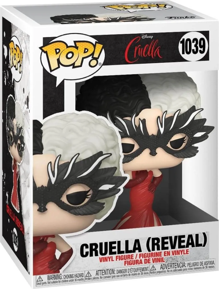 Funko Pop! Disney Cruella Reveal #1039 - Multi