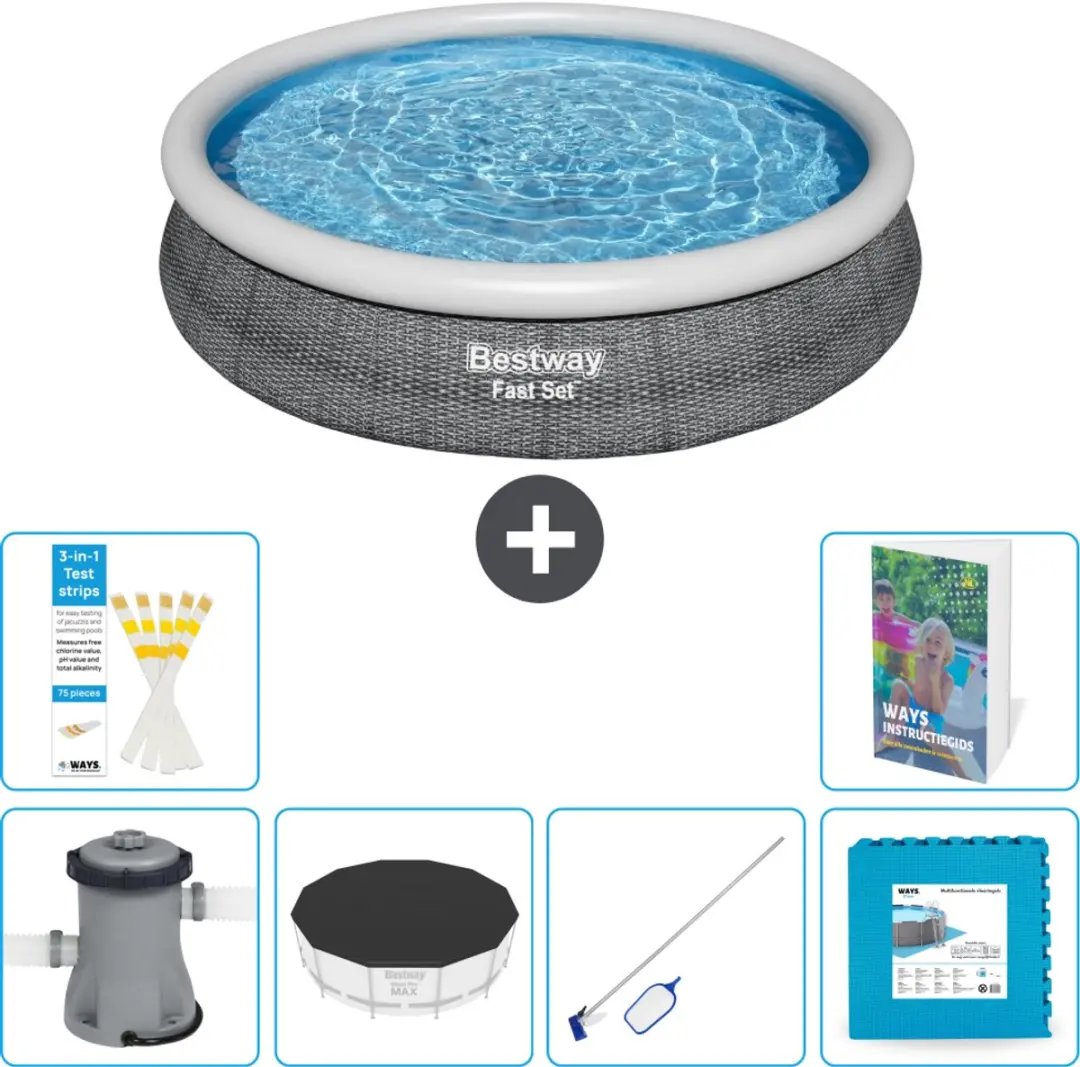 Bestway Fast Set Zwembad 366cm