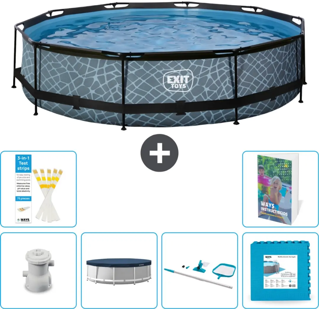 EXIT Toys Rond Zwembad 360x76cm