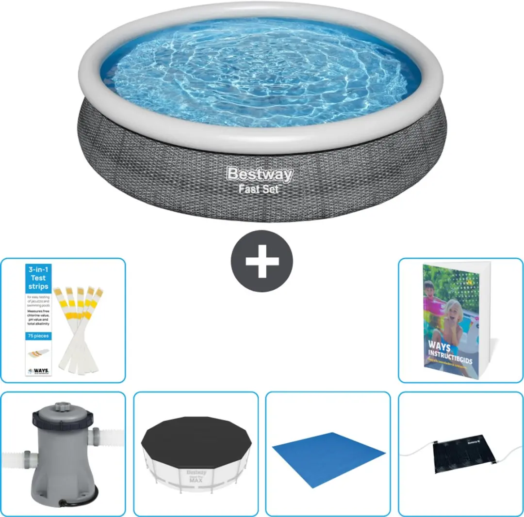 Bestway Fast Set Zwembad 366cm