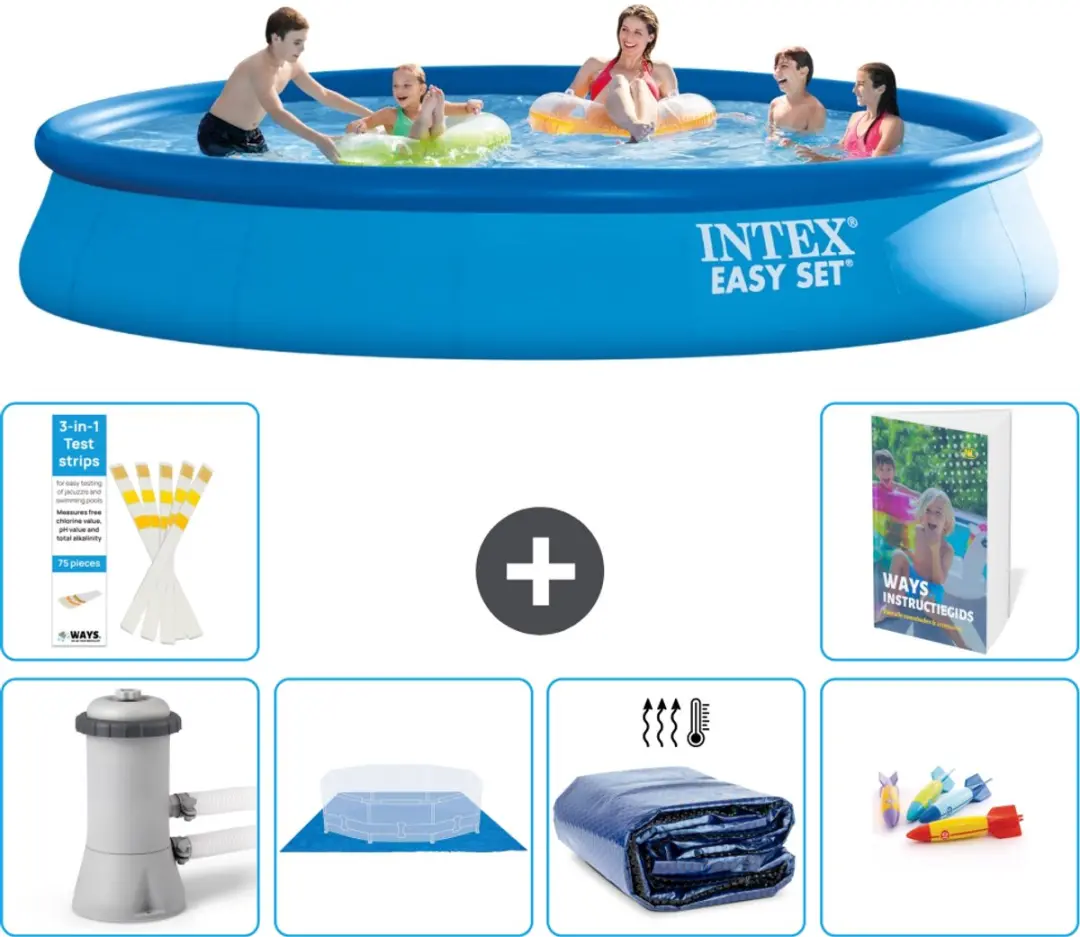 Intex Easy Set Zwembad 457x84cm