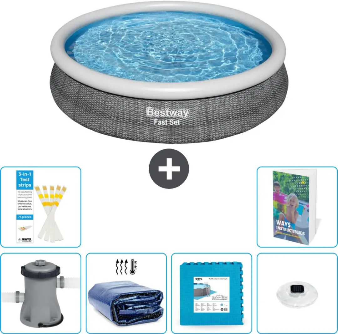 Bestway Fast Set Zwembad 366cm