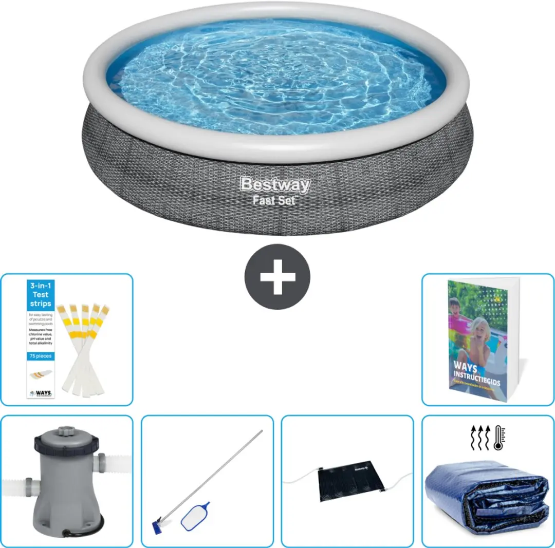 Bestway Fast Set Zwembad 366cm