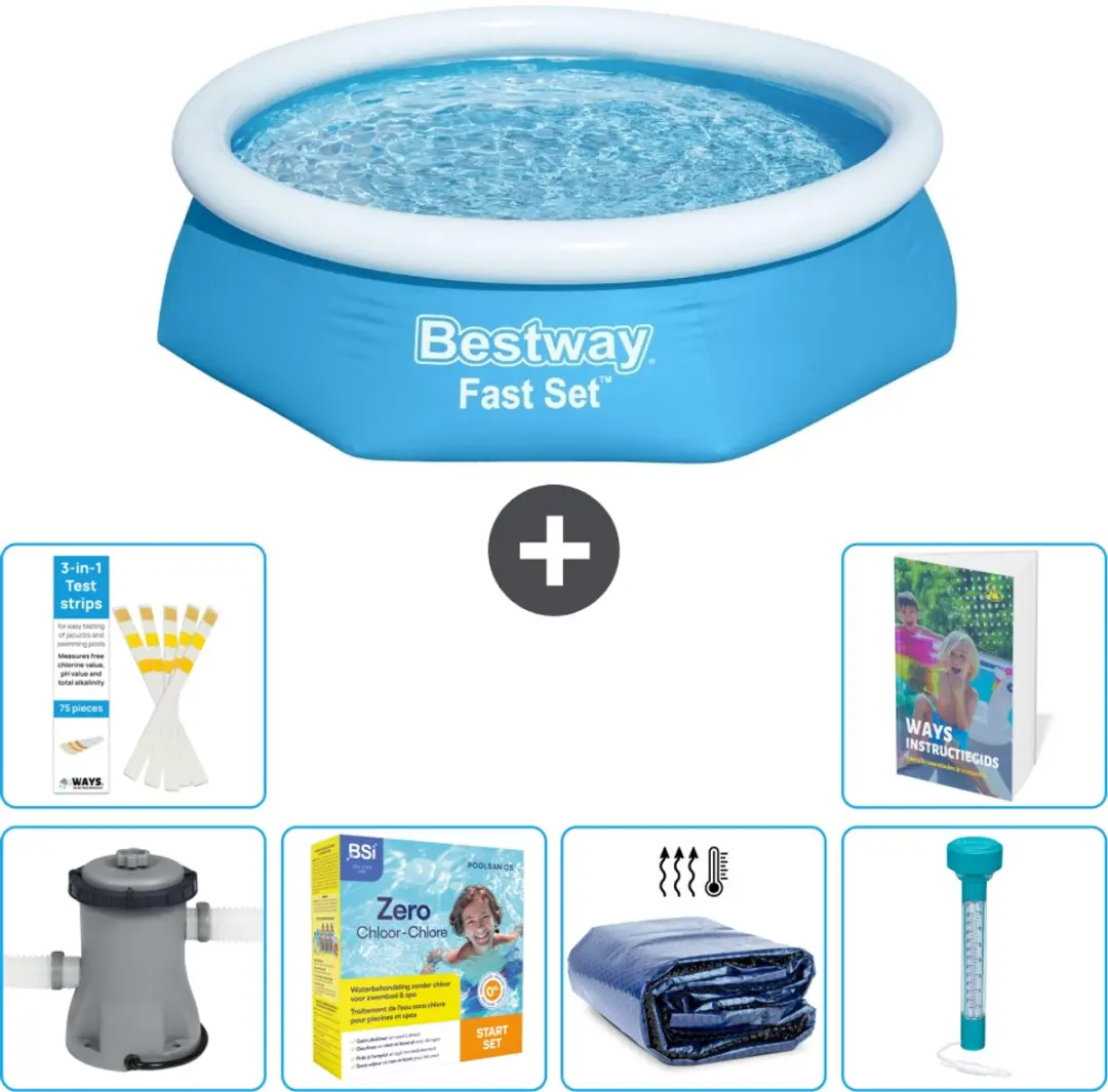 Bestway Fast Set Zwembad 244cm