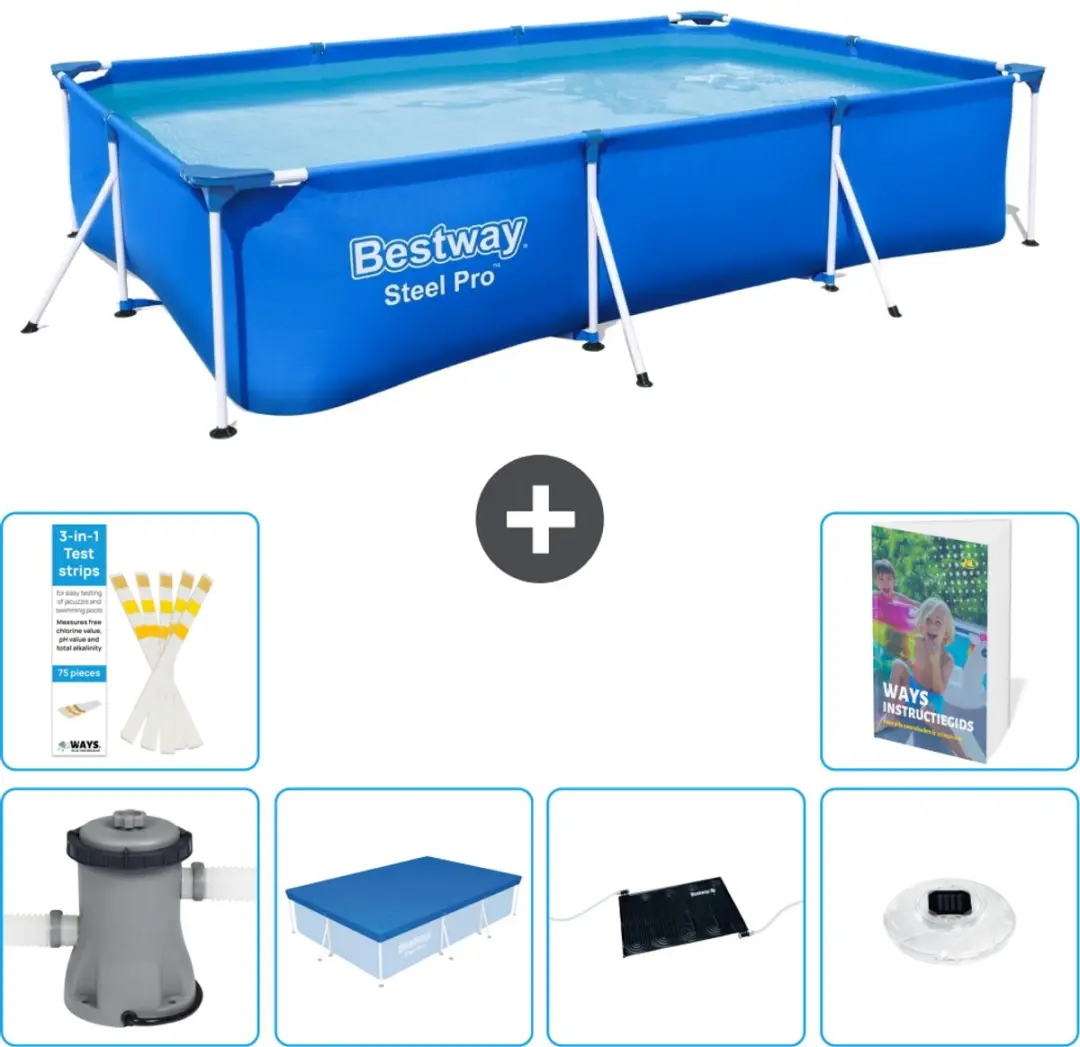 Bestway Steel Pro Zwembad 300x201x66cm