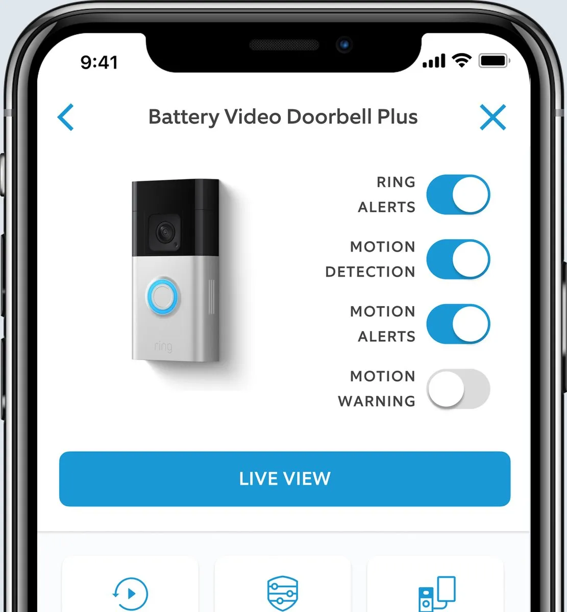 Ring Battery Video Doorbell Plus - 1536p HD+ - Satin Nickle - afbeelding 6 van 6