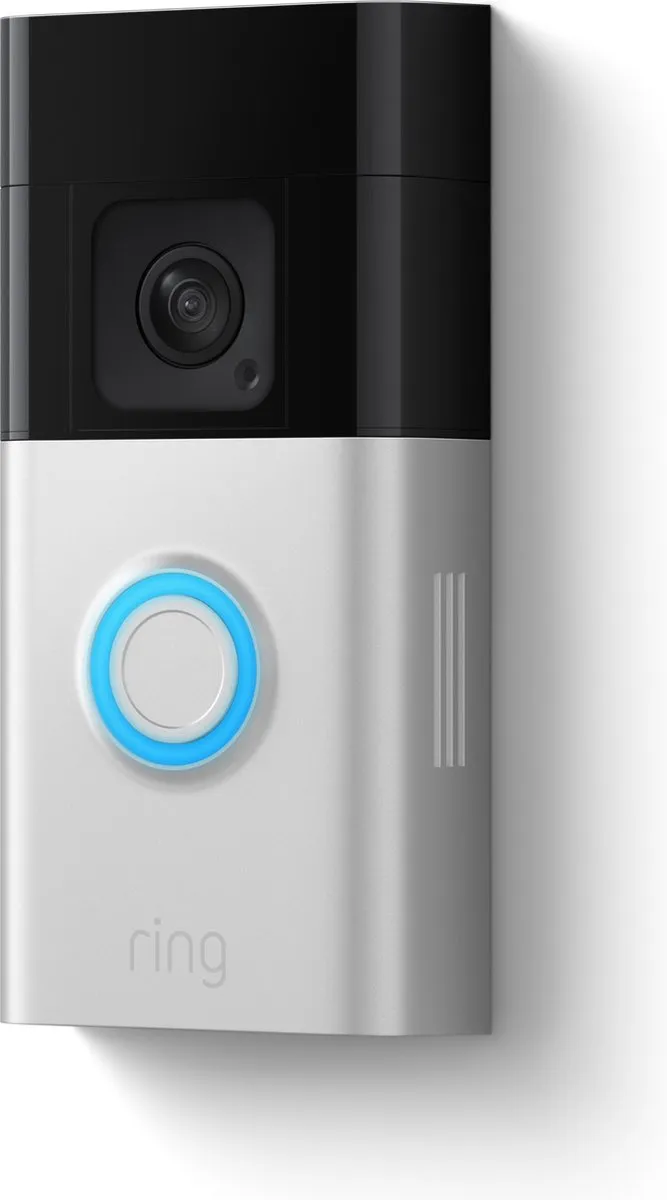 Ring Battery Video Doorbell Plus - 1536p HD+ - Satin Nickle