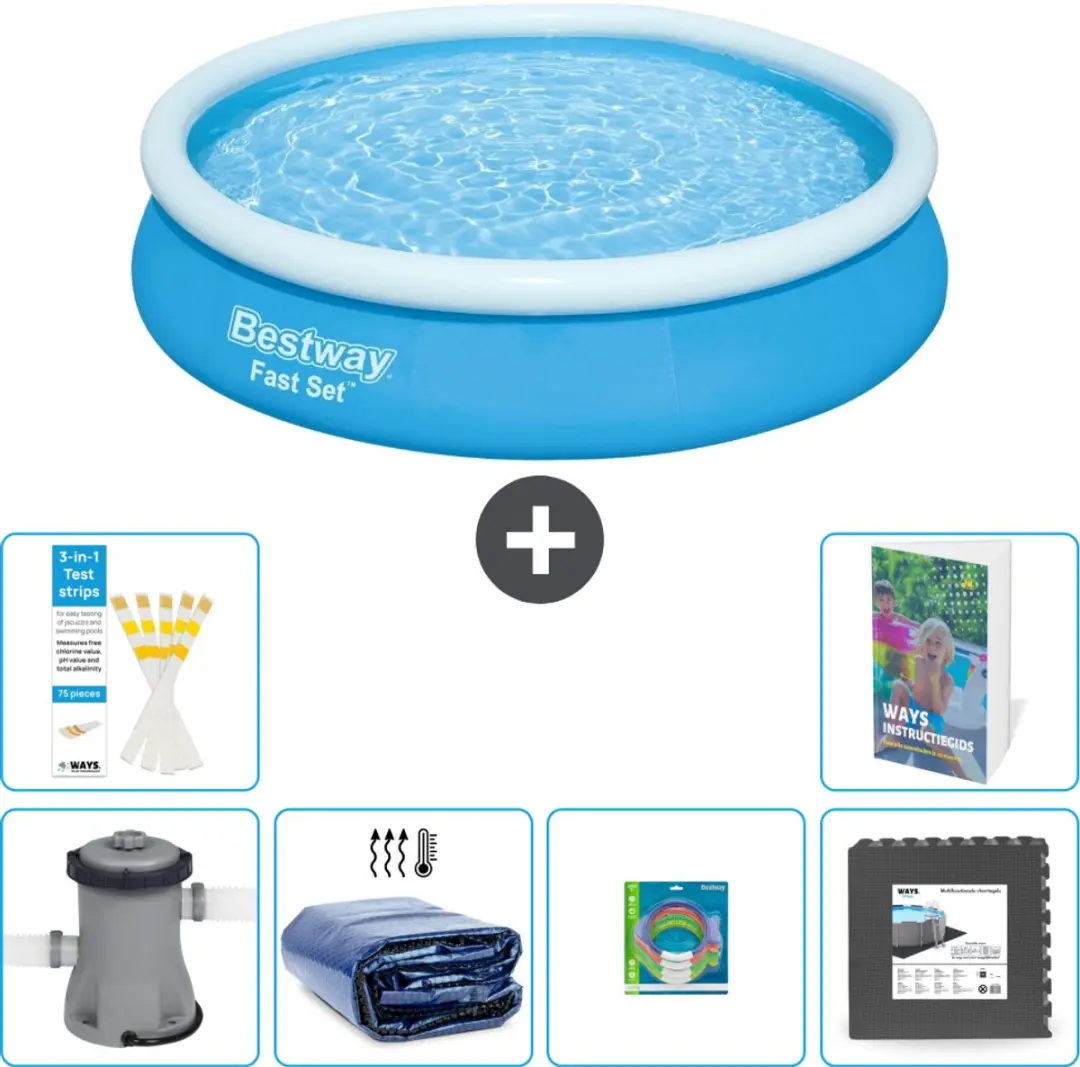 Bestway Fast Set Zwembad 366x76cm