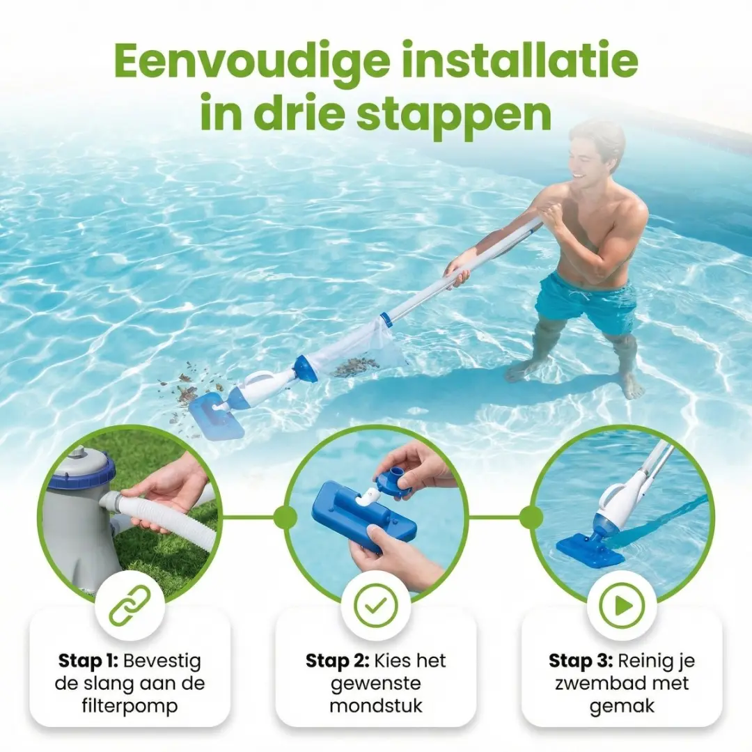 Bestway Fast Set Zwembad 457cm - 7-delig - Grijs