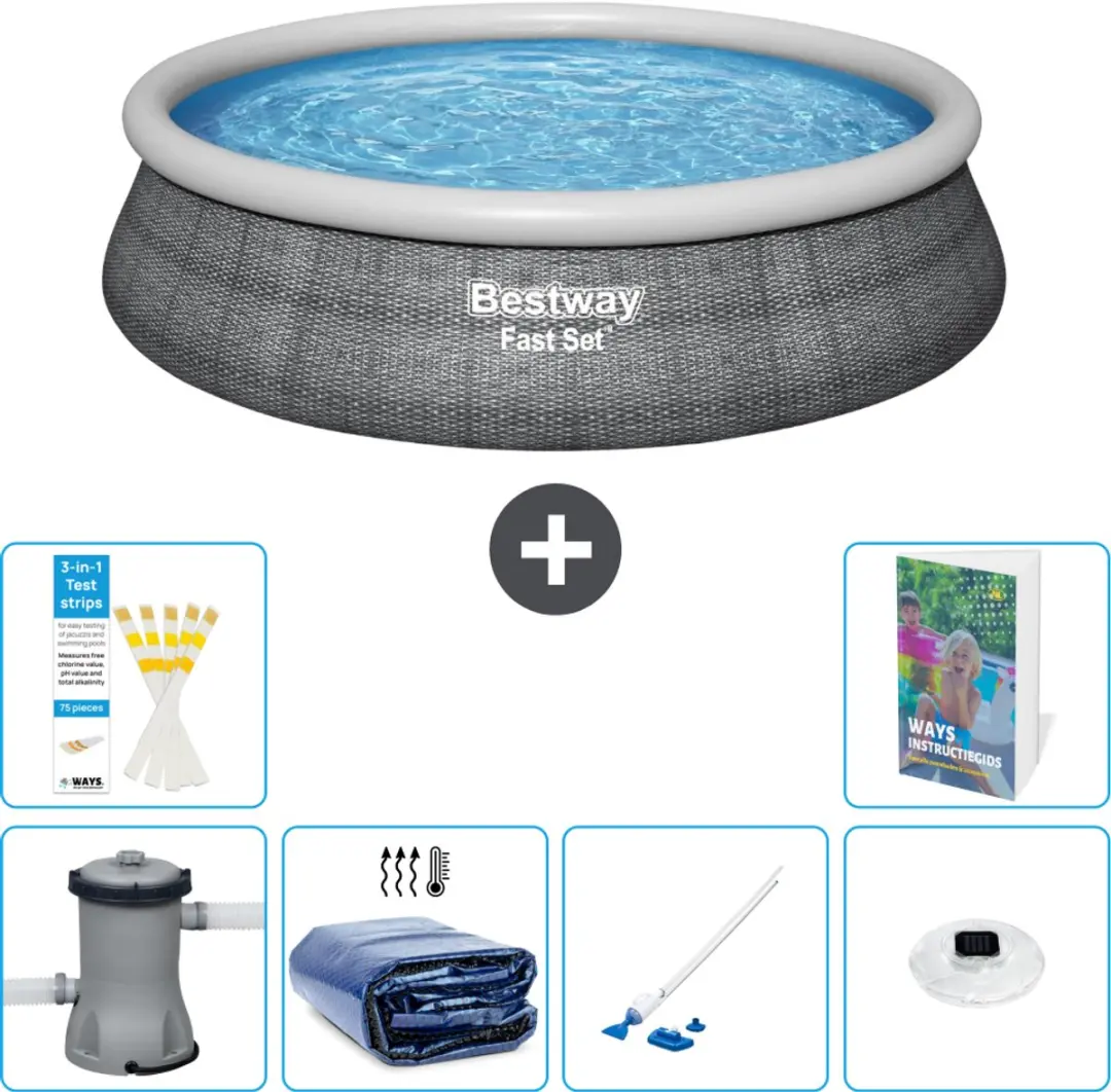 Bestway Fast Set Zwembad 457cm