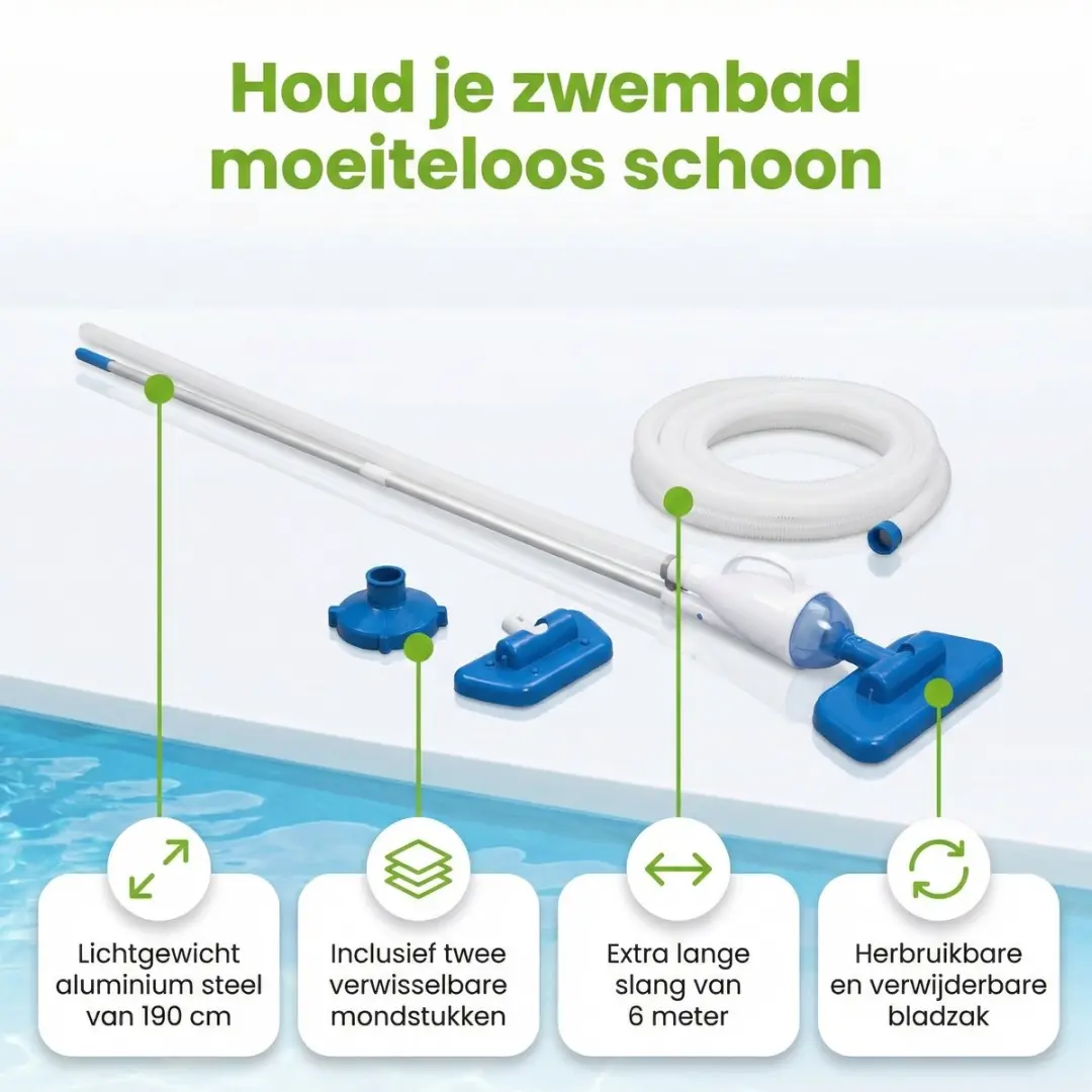 Bestway Fast Set Zwembad 457cm - 7-delig - Grijs