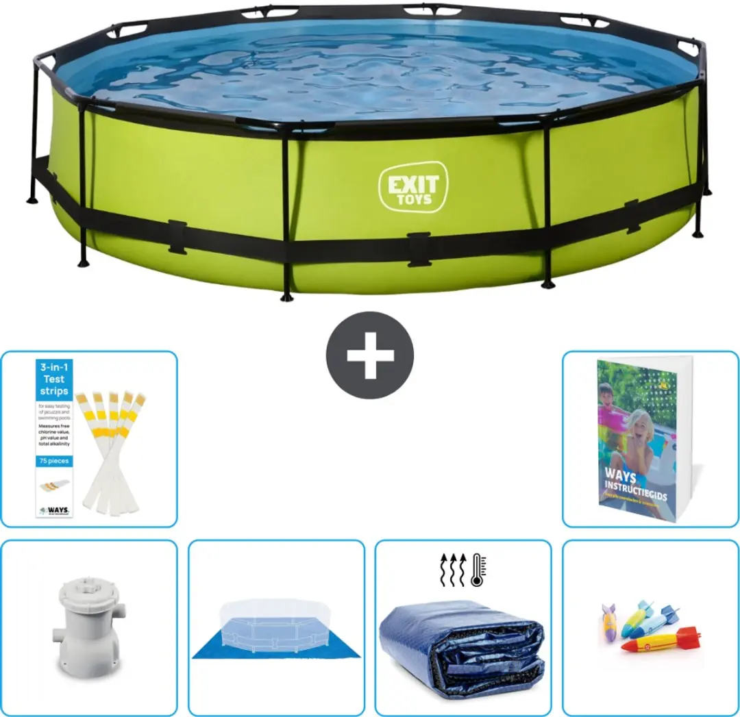 EXIT Toys Rond Zwembad 360x76cm