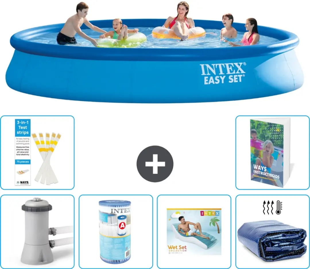 Intex Easy Set Zwembad 457cm x 84cm