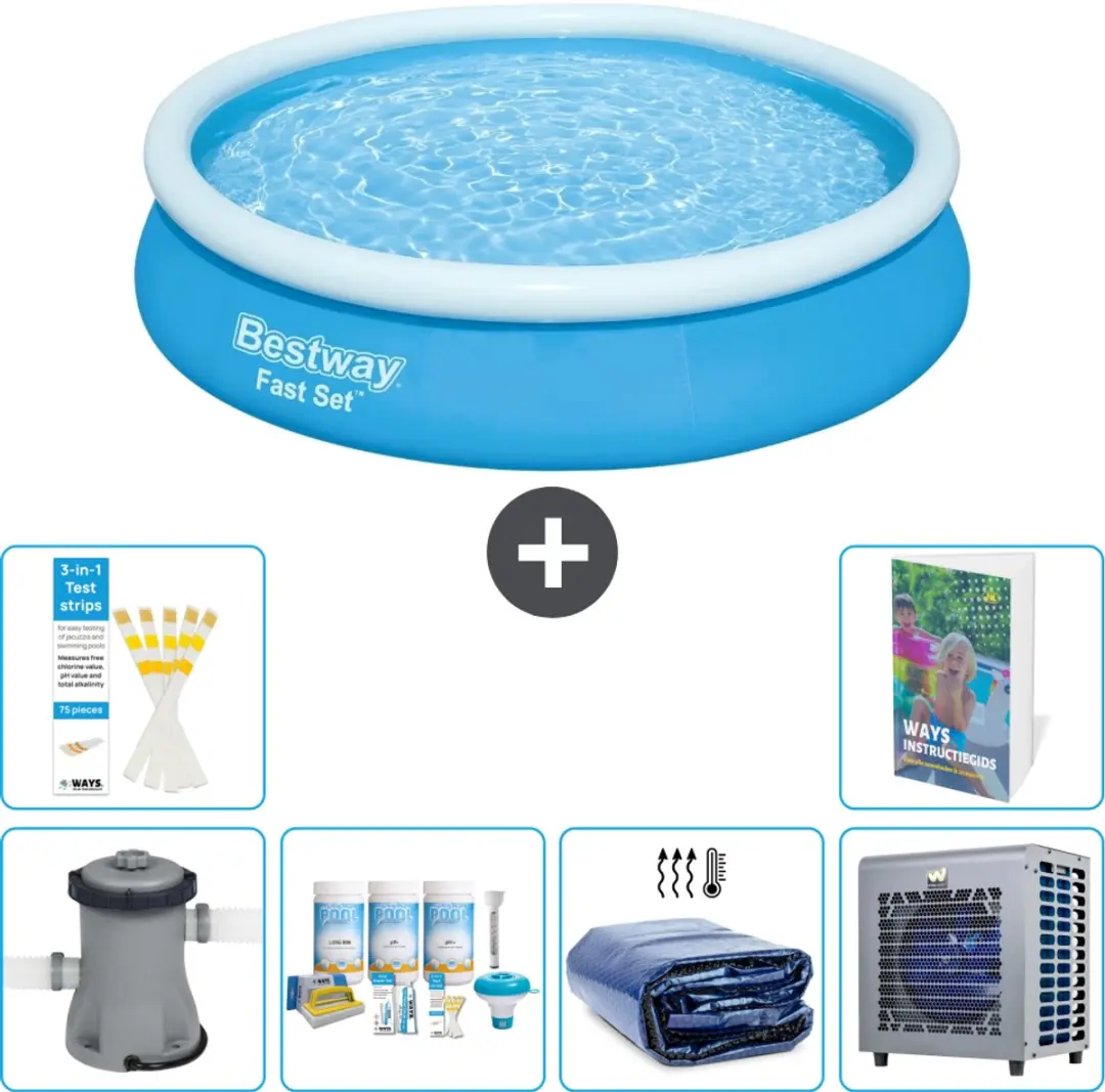 Bestway Fast Set Zwembad 366x76cm
