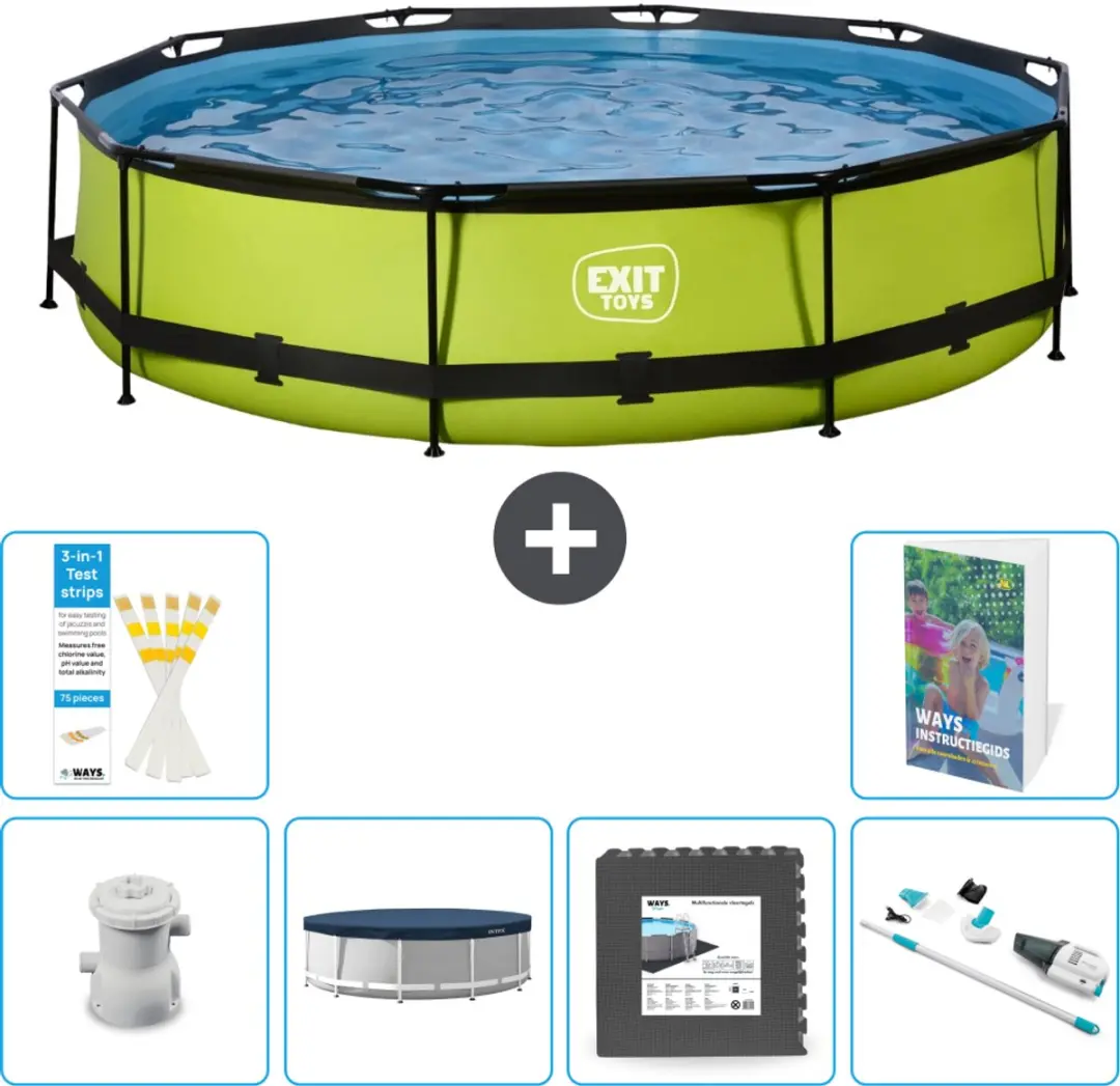 EXIT Toys Rond Zwembad 360x76cm
