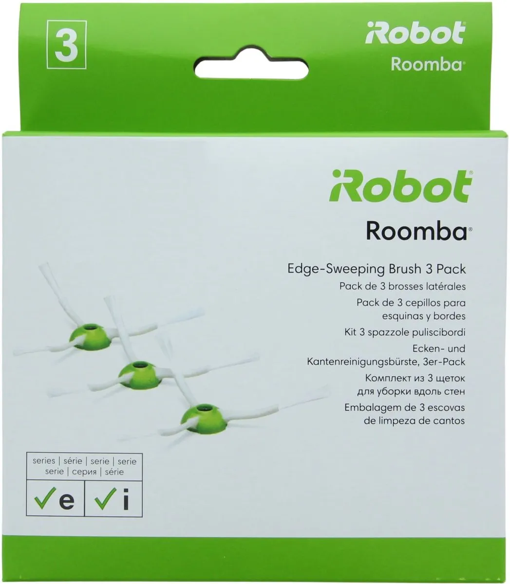 iRobot Roomba Zijborstels 4624877 - 3 Stuks Groen - afbeelding 2 van 5