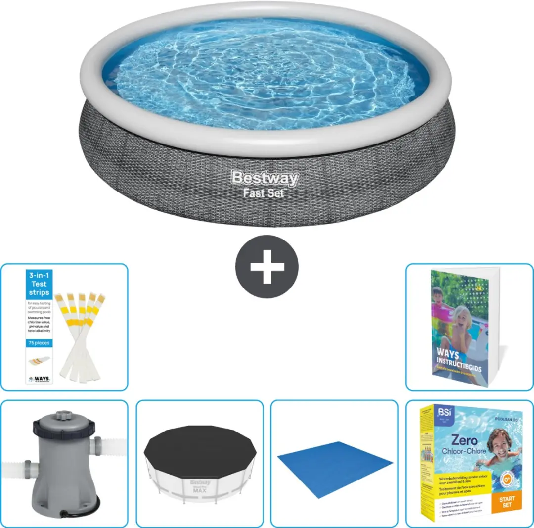 Bestway Fast Set Zwembad 366cm