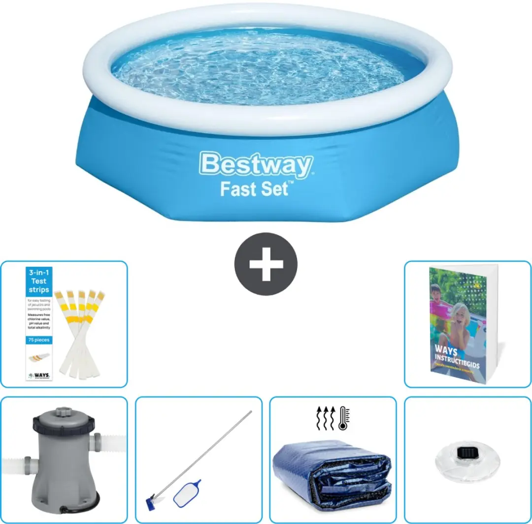 Bestway Fast Set Zwembad 244cm