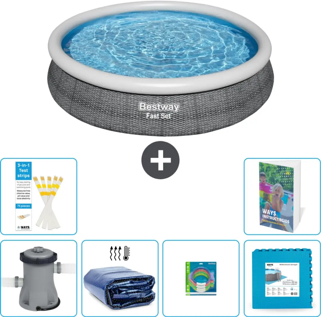 Bestway Fast Set Zwembad 366cm