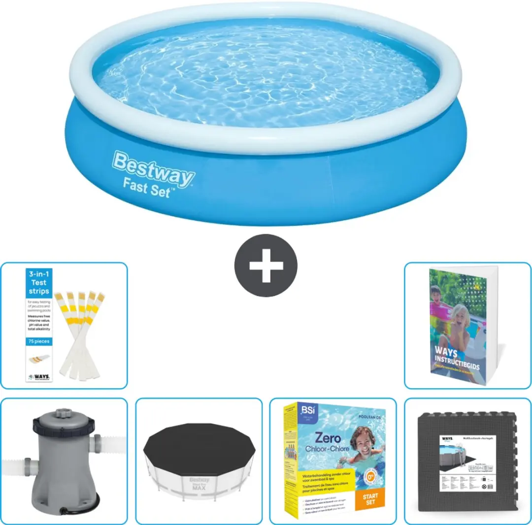 Bestway Fast Set Zwembad 366x76cm