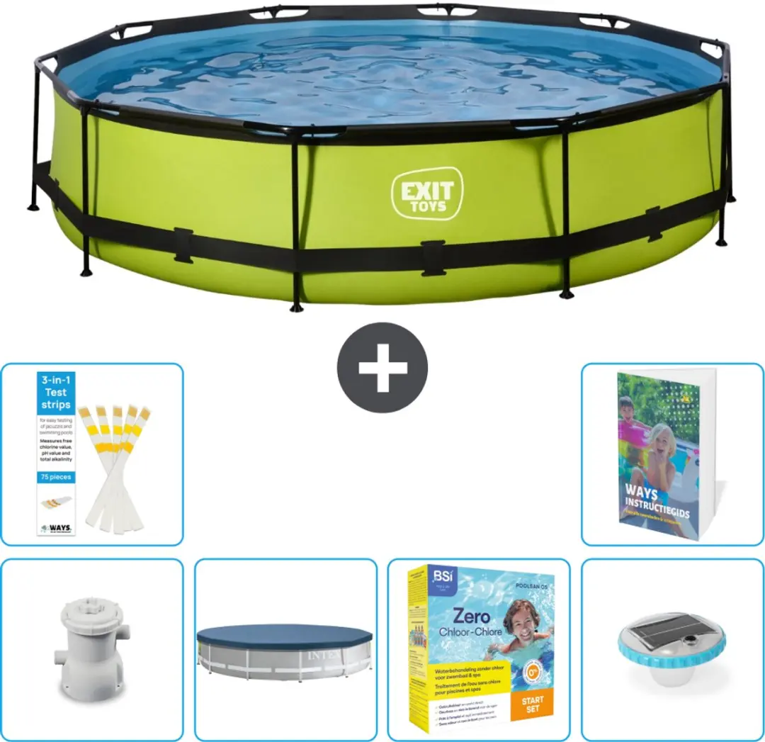 EXIT Toys Rond Zwembad 360x76cm
