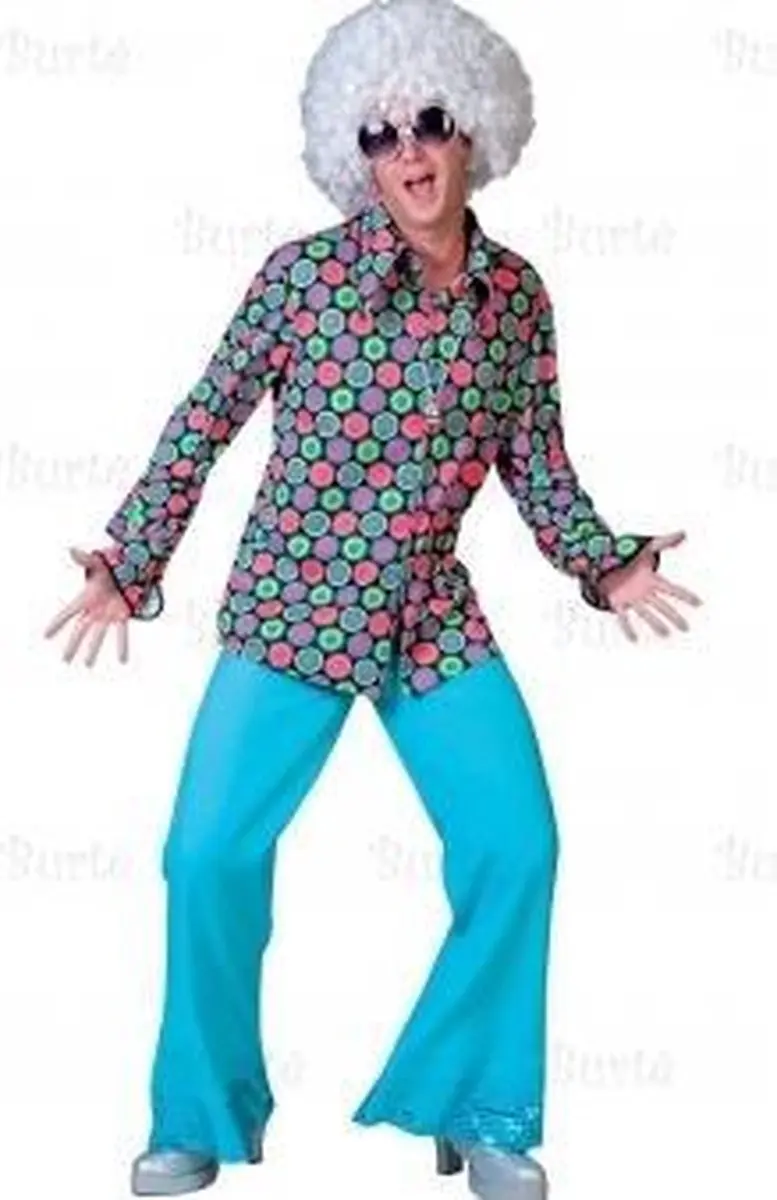 Espa Toppers Night Disco Shirt M/L - Zwart/Roze/Blauw