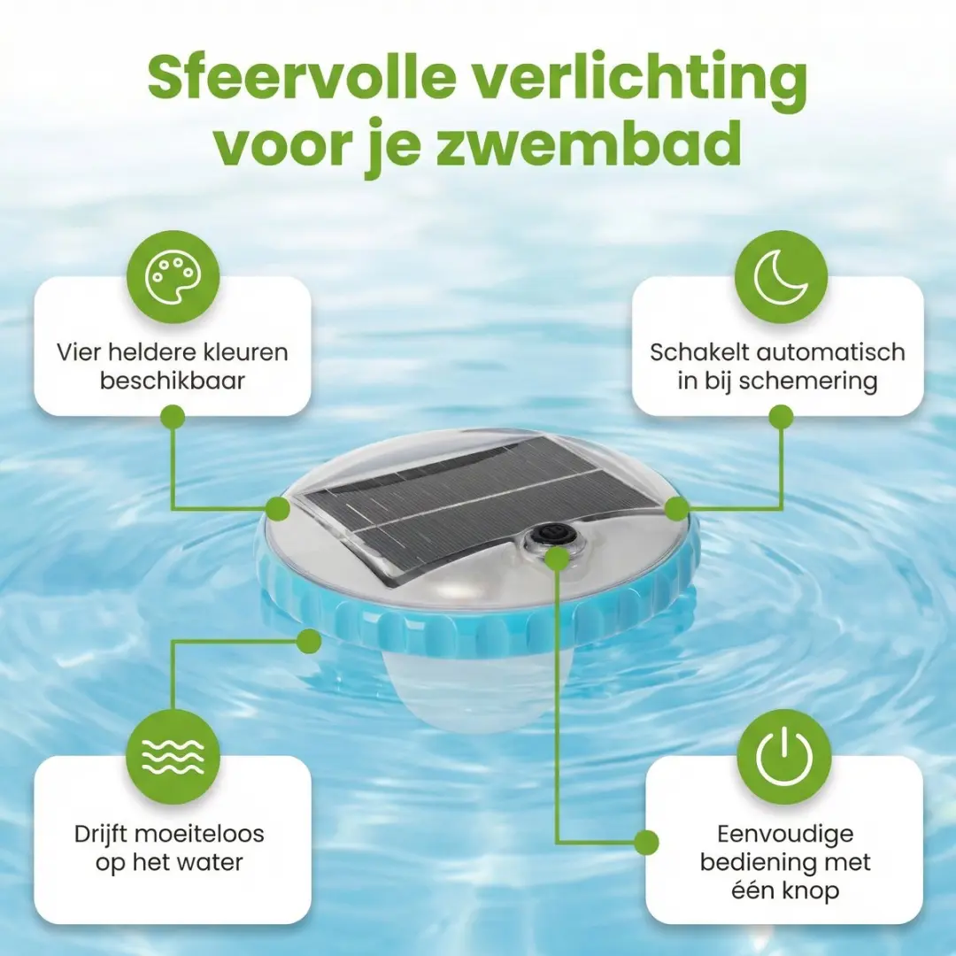 EXIT Toys Lime Frame Zwembad 300x200cm - 7-delig - Groen