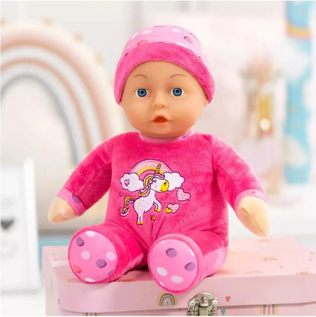 Bayer Mijn Eerste Babypop Roze - 30 cm