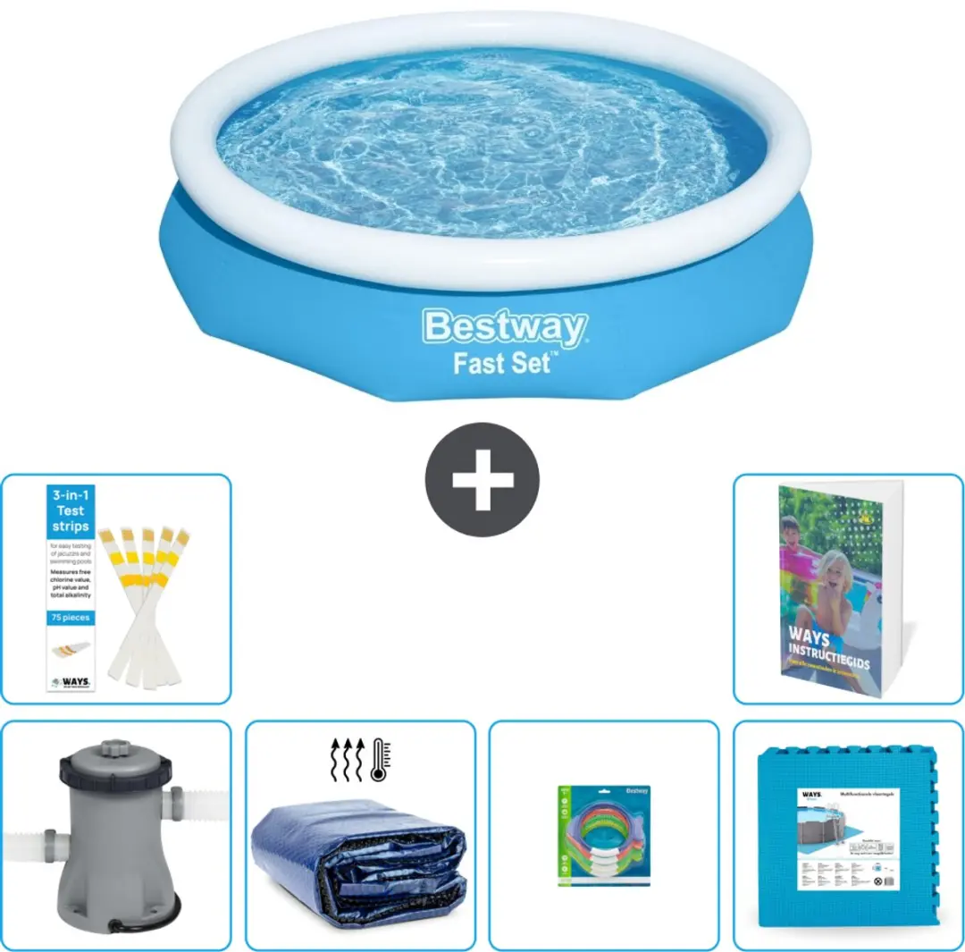 Bestway Fast Set Zwembad 305x66cm