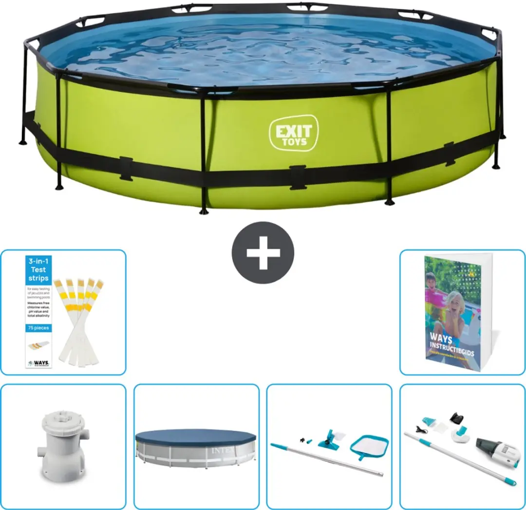 EXIT Toys Rond Zwembad 360x76cm