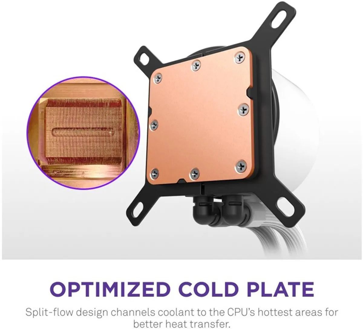 NZXT Kraken Plus RGB 240 RL-KR240-W2 - Wit