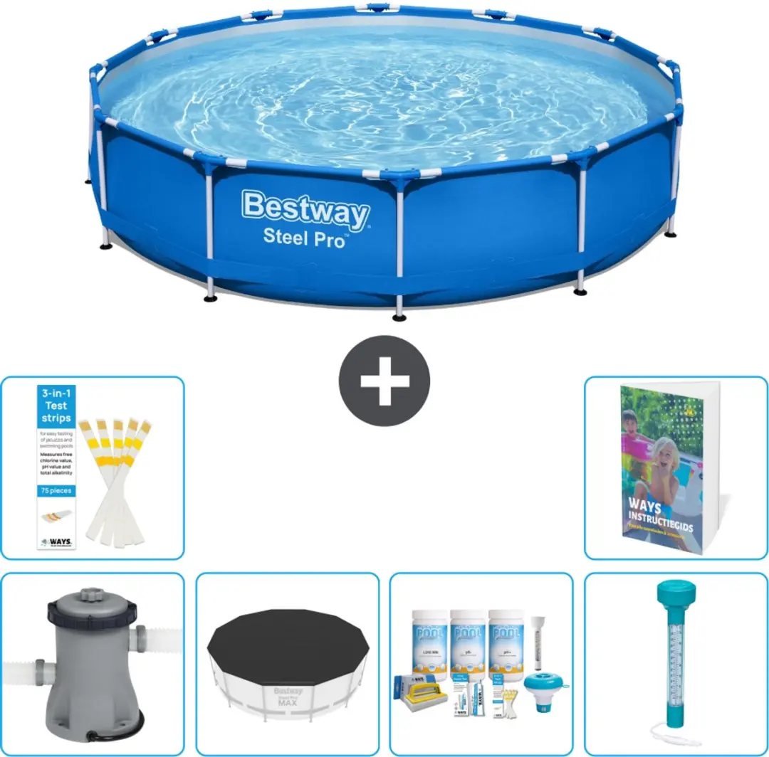Bestway Steel Pro Zwembad 366x76cm